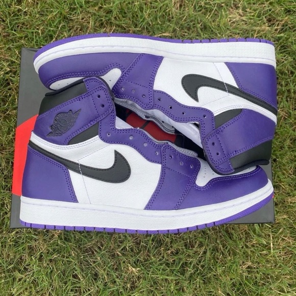 Jordan 1 court purple